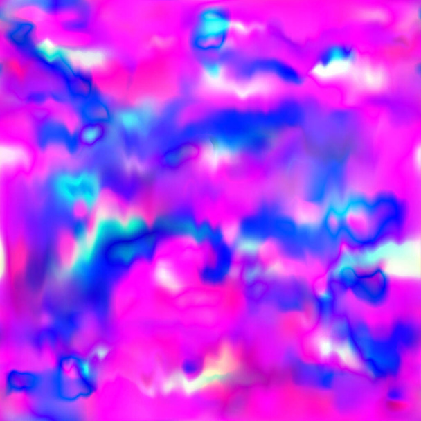 Шаблон бесшовный розовый фон текстура, векторная модная голографическая, пастельно-разноцветный, яркий цвет градиентный фон, пастельный размытый мрамор современный дизайн, неоновая голограмма, яркий, яркий, синий - Вектор,изображение