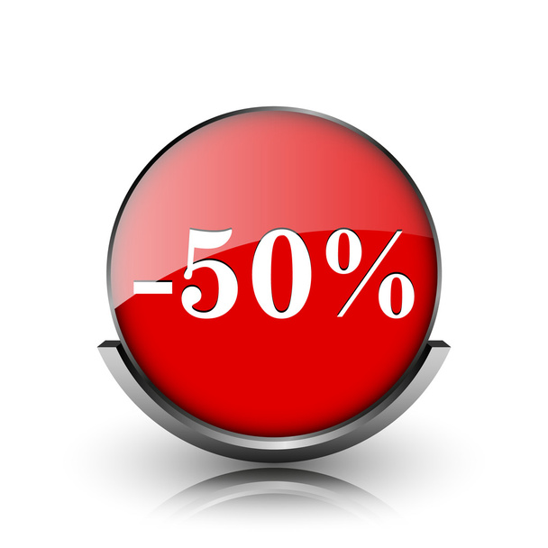 yüzde 50 indirim simgesi - Fotoğraf, Görsel