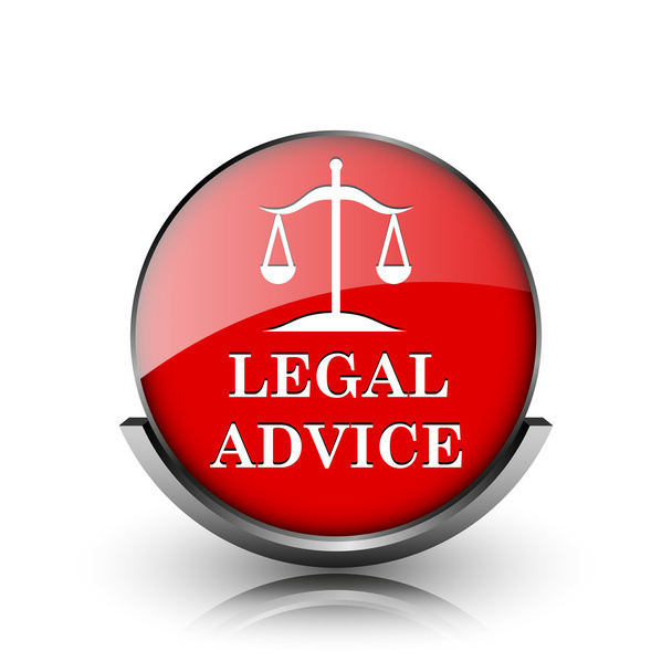 εικονίδιο νομικές συμβουλές - Φωτογραφία, εικόνα