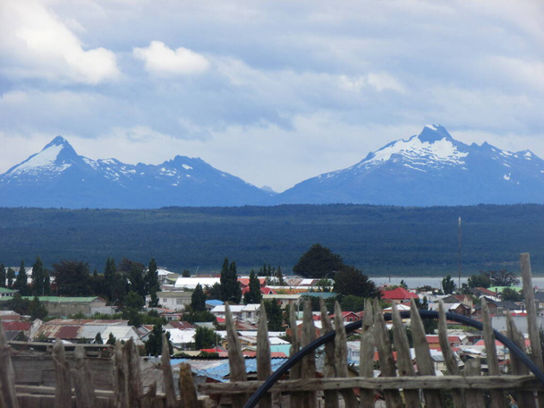 Puerto Natales, Patagonia, Cile. natura e montagne - Foto, immagini