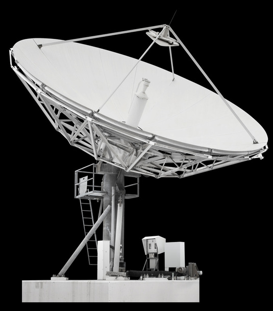Grande antenna parabolica parabolica satellitare progettata per transatlanti
 - Foto, immagini