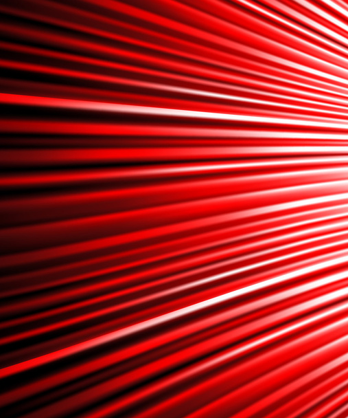 background of red luminous rays. - Vector, Image