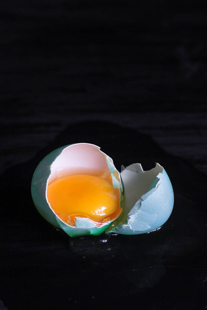 chicken egg white and yolk - Photo, Image