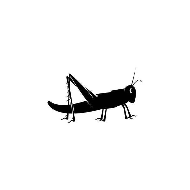 Σχεδιασμός εικονογράφησης εικονιδίου φορέα προτύπου Grasshopper Logo - Διάνυσμα, εικόνα