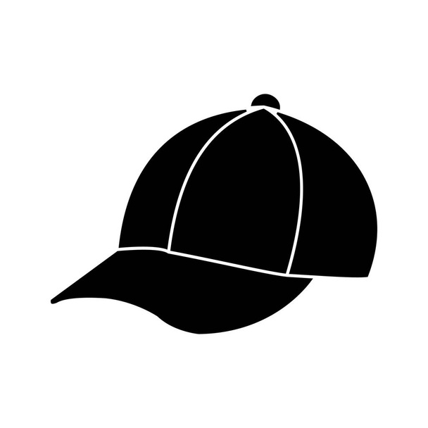 Baseballmütze Vektor-Symbol, das leicht geändert oder bearbeitet werden kann - Vektor, Bild