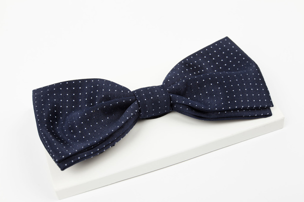 blue bow tie - Photo, Image
