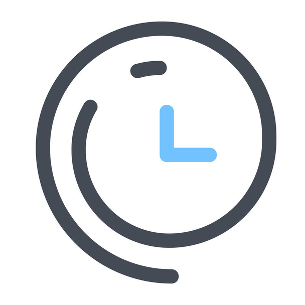 clock passing savings icon - Vector, Image