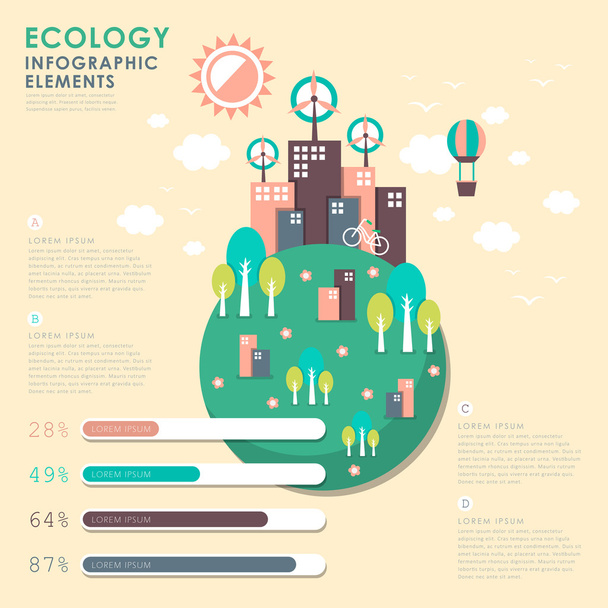 vector illustration infographics elements design - Διάνυσμα, εικόνα