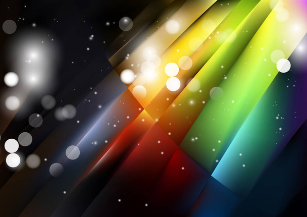 абстрактний фон з розмитими частинками, шаблон з текстурою руху, блискучі частинки випадково на кольоровому фоні
 - Вектор, зображення