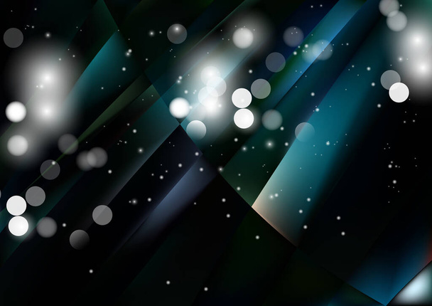 абстрактний фон з розмитими частинками, шаблон з текстурою руху, блискучі частинки випадково на синьому фоні
 - Вектор, зображення