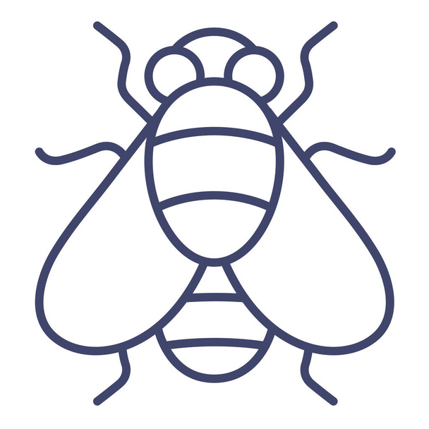 mosca mosca icono - Vector, imagen