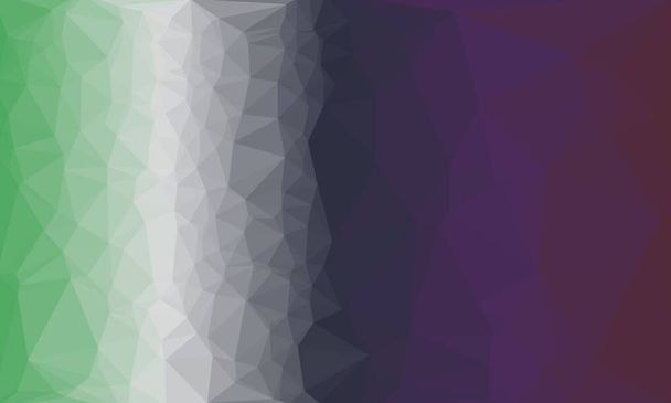 sfondo geometrico astratto con sfumatura viola e verde - Foto, immagini