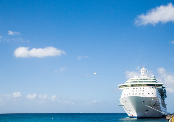 Luxury Cruise Ship kulmassa Frame
 - Valokuva, kuva