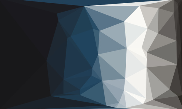 Минимальный темно-синий и серый многоугольный фон - Фото, изображение