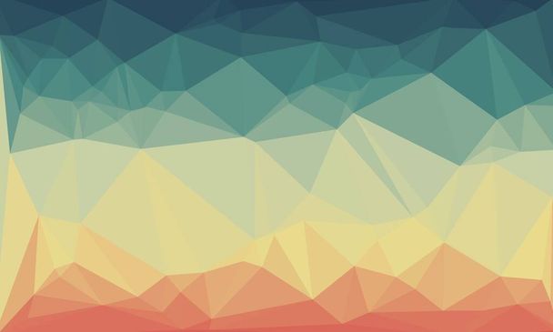 creatieve prismatische achtergrond met kleurrijk veelhoekig patroon - Foto, afbeelding