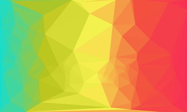Fond prismatique lumineux créatif avec motif polygonal - Photo, image
