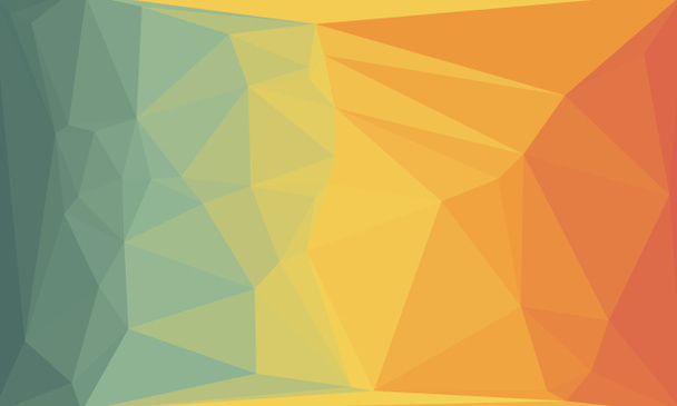 Abstrakter farbenfroher Hintergrund mit polygonalem Muster - Foto, Bild