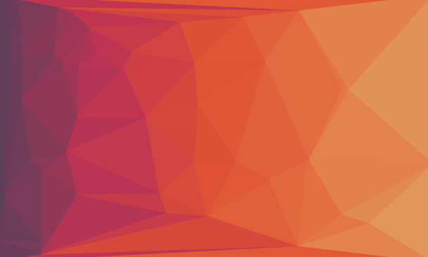 Geometrische achtergrond oranje verloop mozaïek ontwerp - Foto, afbeelding