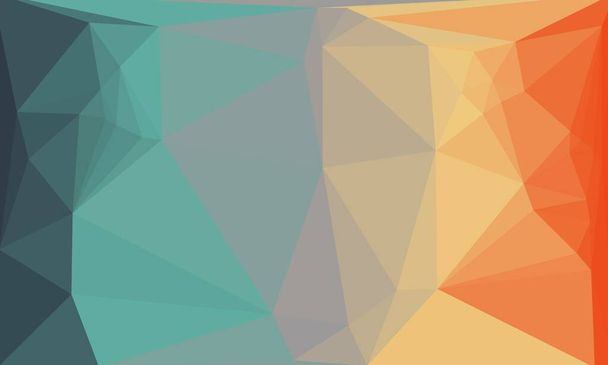 creative prismatic background with polygonal pattern - Foto, Imagem
