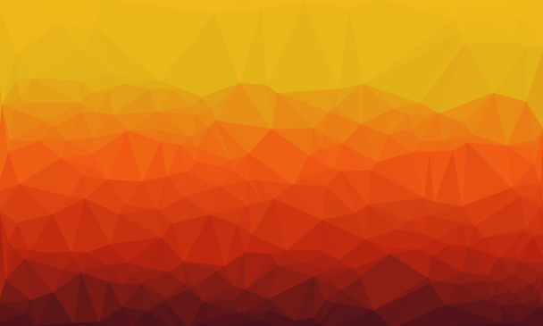 orange gradient and geometric background with mosaic design - Foto, imagen