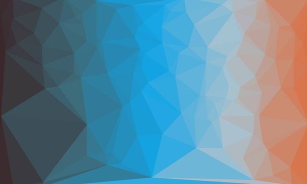 δημιουργικό πρισματικό φόντο με πολύχρωμο πολυγωνικό μοτίβο - Φωτογραφία, εικόνα