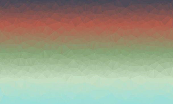 minimaler mehrfarbiger polygonaler Hintergrund - Foto, Bild