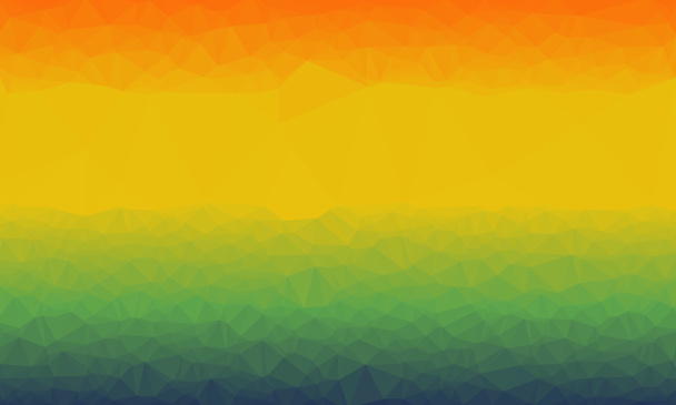 Зеленый, желтый и красный геометрический фон с дизайном мозаики - Фото, изображение