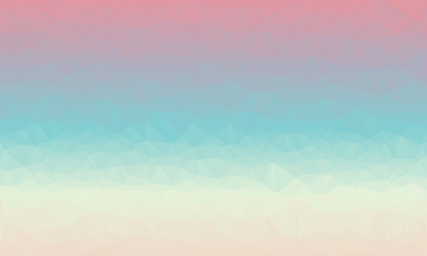 Fundo geométrico colorido com design em mosaico azul rosa - Foto, Imagem