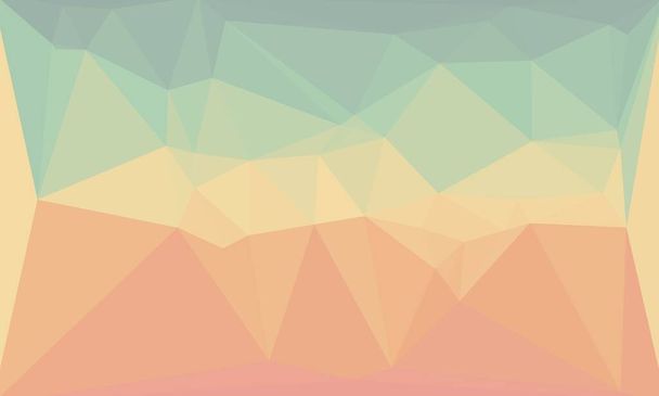 pastel multicolored polygonal background with modern design - Foto, Imagem