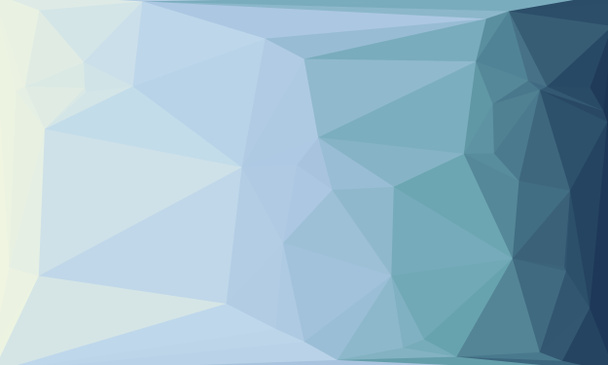 blauer Farbverlauf und geometrischer Hintergrund mit Mosaik-Design - Foto, Bild