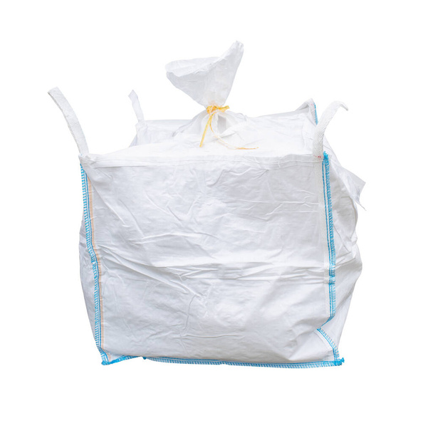 Large white bag isolated on a white background - Packshot - Photo, Image
