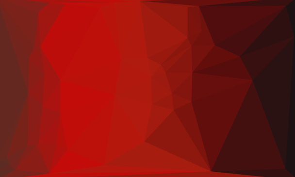 Ελάχιστη κόκκινη βαθμίδα πολυγώνου φόντου - Φωτογραφία, εικόνα