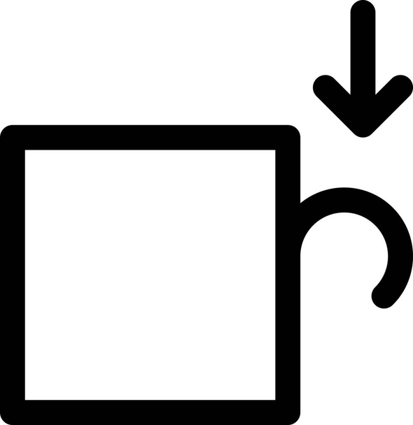 icono de peal capa de corte en el estilo de esquema - Vector, imagen