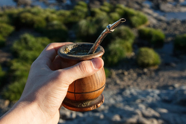 The "Mate" a typical Argentinian drink - Photo, Image
