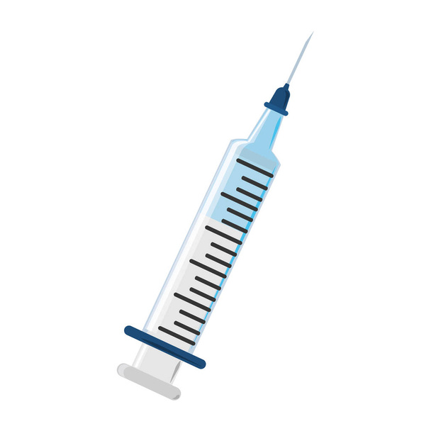 medical syringe tool - Vector, Image
