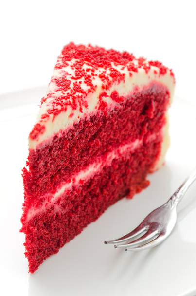 Gâteau en velours rouge - Photo, image
