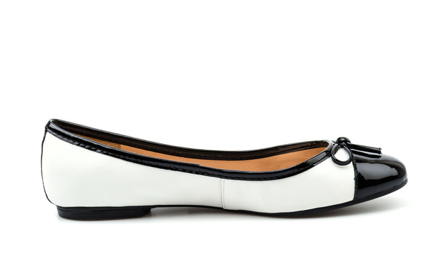 Sandalia zapatos aislados fondo blanco
 - Foto, Imagen