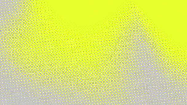 Абстрактна точка напівтону жовтого сірого кольору візерунка текстури фону градієнта. Використовується для графічного стилю коміксів поп-арту
. - Фото, зображення