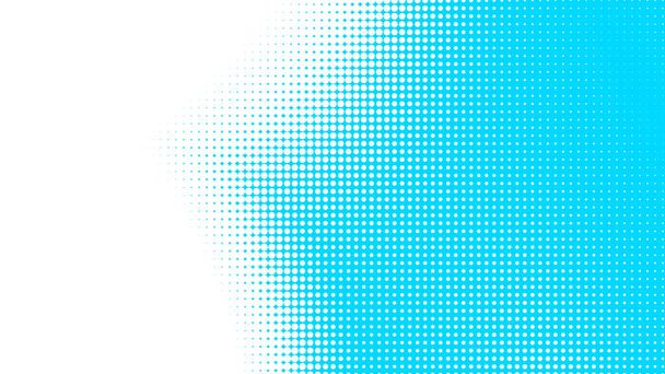 Dots halftone λευκό μπλε χρώμα κλίση υφή μοτίβο με ψηφιακή τεχνολογία φόντο. Dots pop art comics με καλοκαιρινό φόντο.  - Φωτογραφία, εικόνα