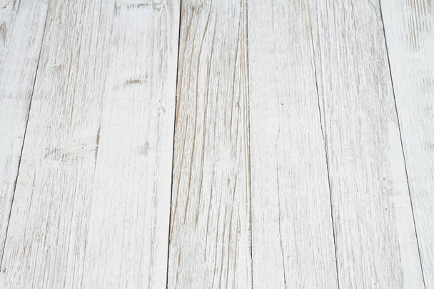 Weathered fehérmosás fa texturált anyag háttér perspektívából - Fotó, kép