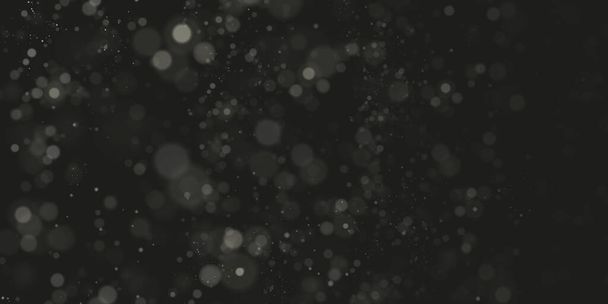 Glittering particles of fairy dust. Magic concept. Abstract festive background. Christmas background. Space background. - Vector, Image
