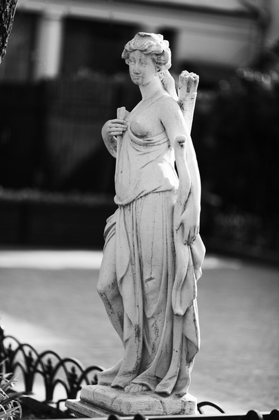 socha dívka vyceněnými - Fotografie, Obrázek
