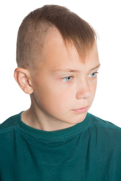 Boy with stylish fashionable hairstyle - Φωτογραφία, εικόνα