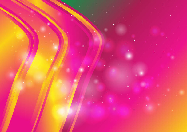 абстрактний кольоровий фон з хвилястими лініями, шаблон з текстурою руху, і сяючий розмитий візерунок випадково
  - Вектор, зображення