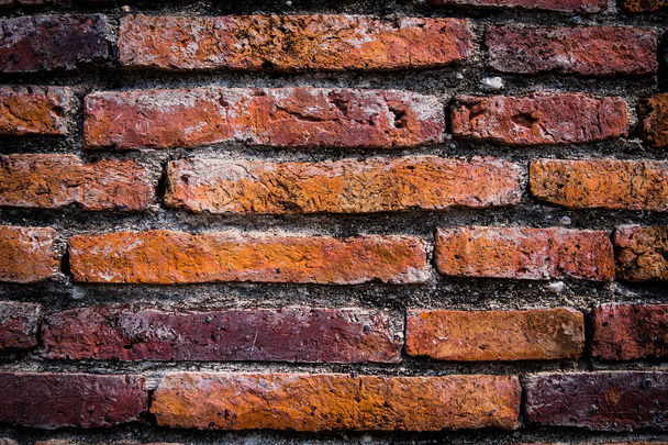 Old brick wall - Stock Image - Foto, Bild