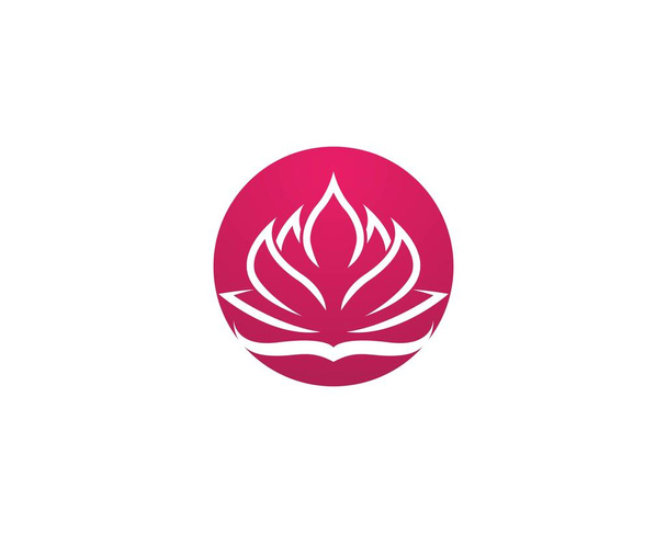 Вектор логотипу квітки Lotus
 - Вектор, зображення