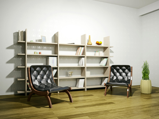 Salón con muebles
  - Foto, imagen