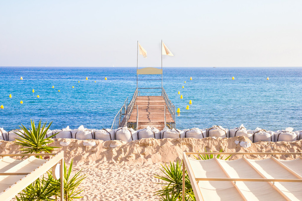 Spiaggia a Cannes
 - Foto, immagini