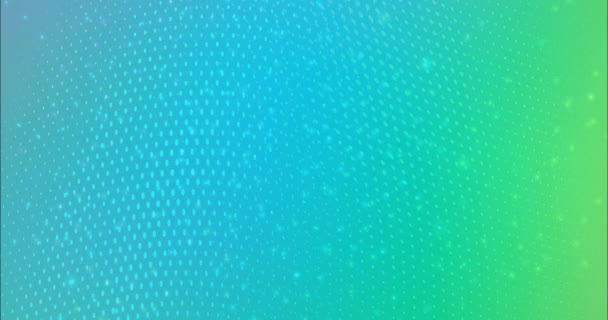4K looping azul claro, animación verde con esferas. - Imágenes, Vídeo
