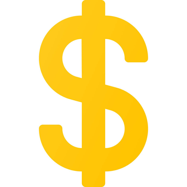 ikona finansowania dolara bankowego w kategorii Bankowość i finanse - Wektor, obraz